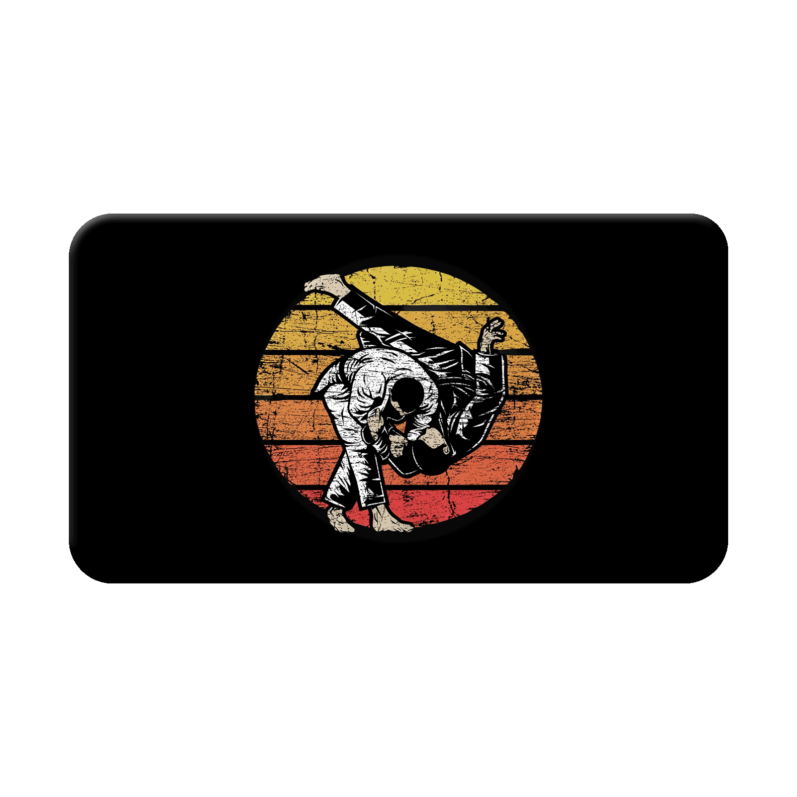 Vintage Judo Throw – Art Plate - Nordenheim