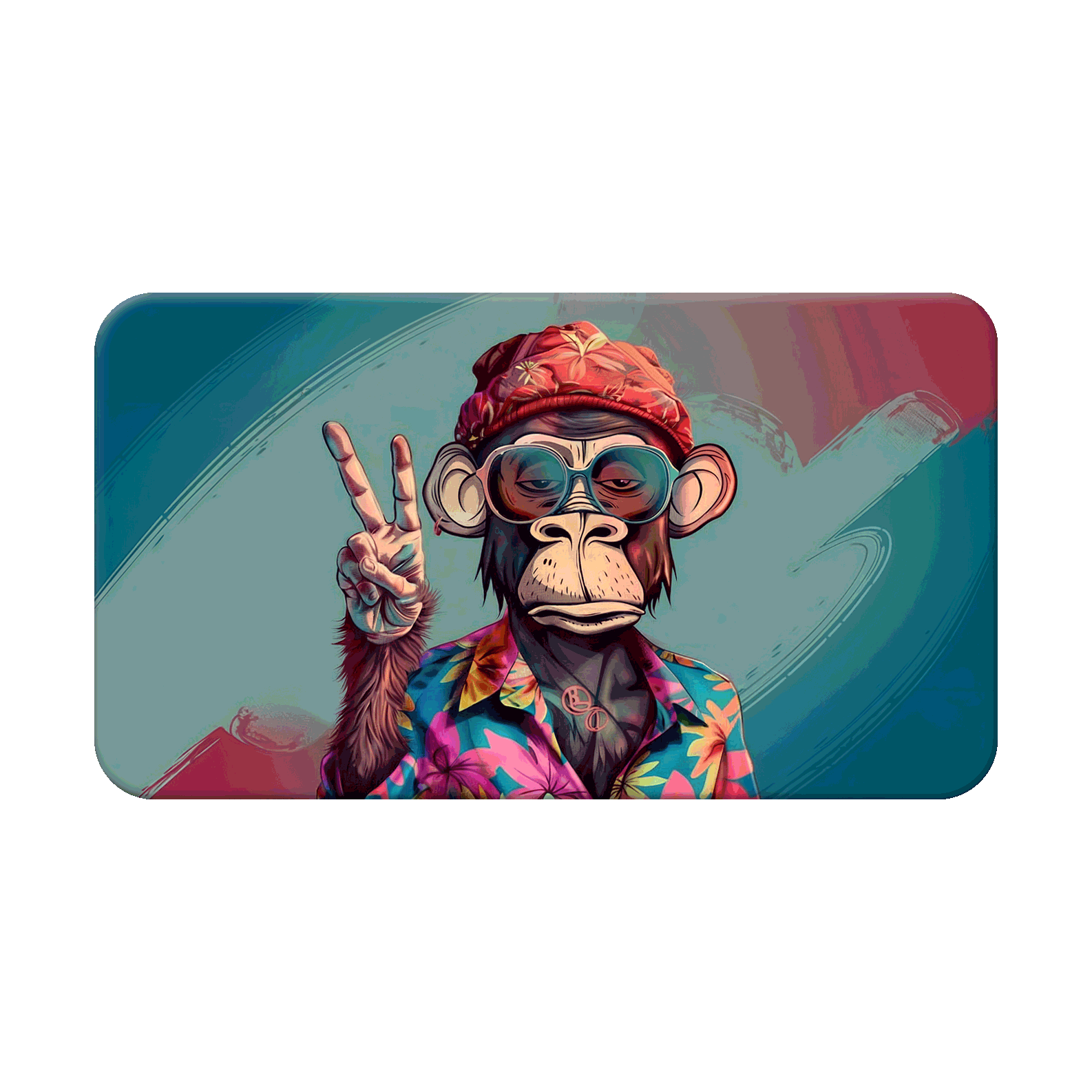 Unbothered Monkey - Peace Sign - Nordenheim