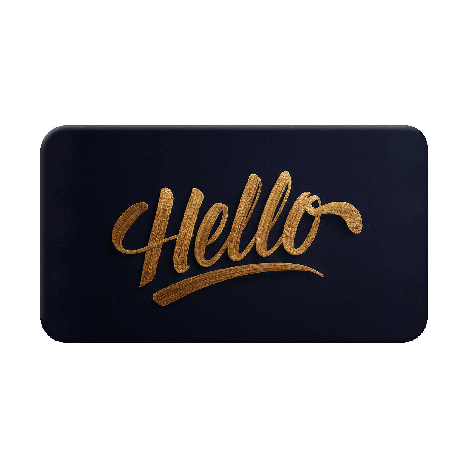 Hello – Gilded Greeting - Nordenheim
