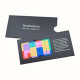 Abstract PUSH - Geometric Drive Art Plate in its Nordenheim sleeve