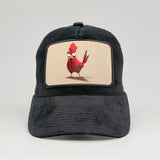 The Rooster Who’s Clucking Mad About Something on the Midnatt Velvet Trucker