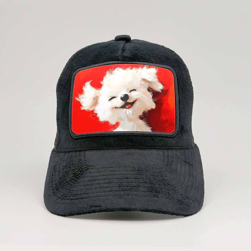 The Puppy Who’s Clearly Winning at Life on the Midnatt Velvet Trucker