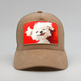 The Puppy Who’s Clearly Winning at Life on the Timmer Suede Trucker