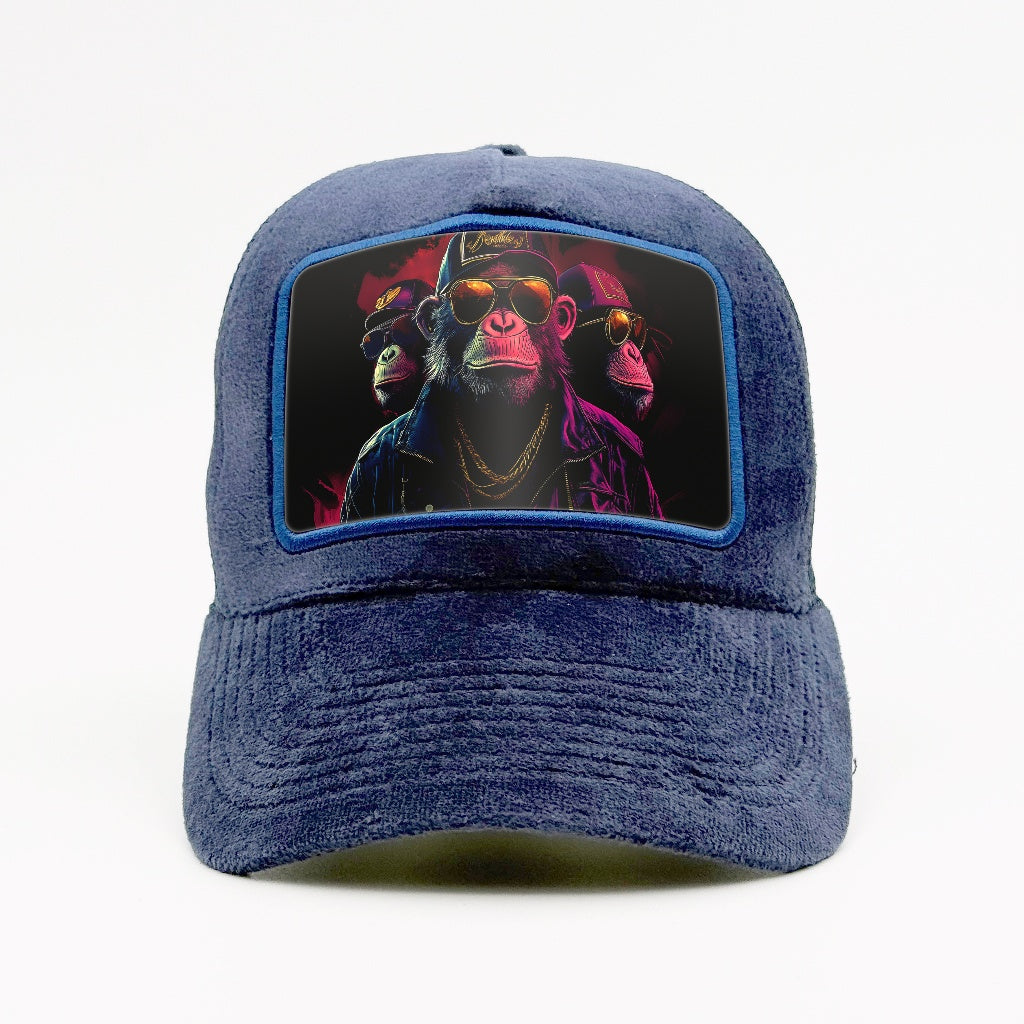 Rapper Monkeys on the Fjord Velvet Trucker