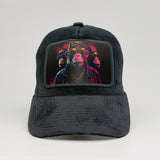 Rapper Monkeys on the Midnatt Velvet Trucker