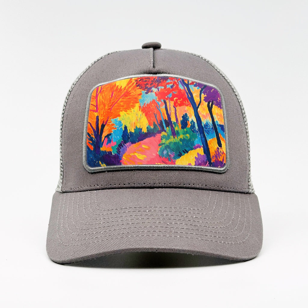 Dreamscape Trail - Colorful Odyssey on the Aska Cotton Trucker