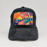 Dreamscape Trail - Colorful Odyssey on the Midnatt Velvet Trucker