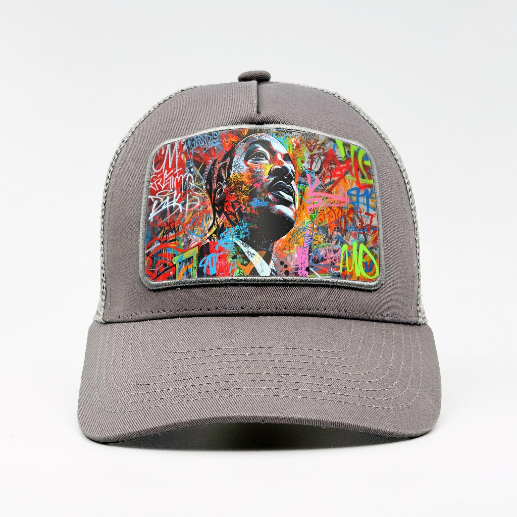 Graffiti King – Martin Luther King Jr. on the Aska Cotton Trucker