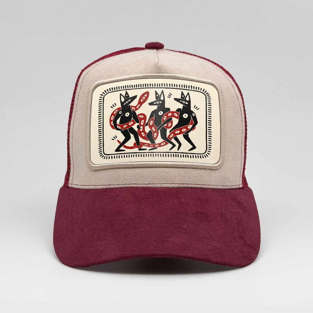 La Serpiente Roja - Desert Struggle on the Faluröd Suede Trucker