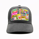 Love Typography Collage on the Granit Cotton Classic