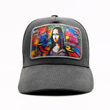 Graffiti Mona Lisa on the Granit Cotton Classic