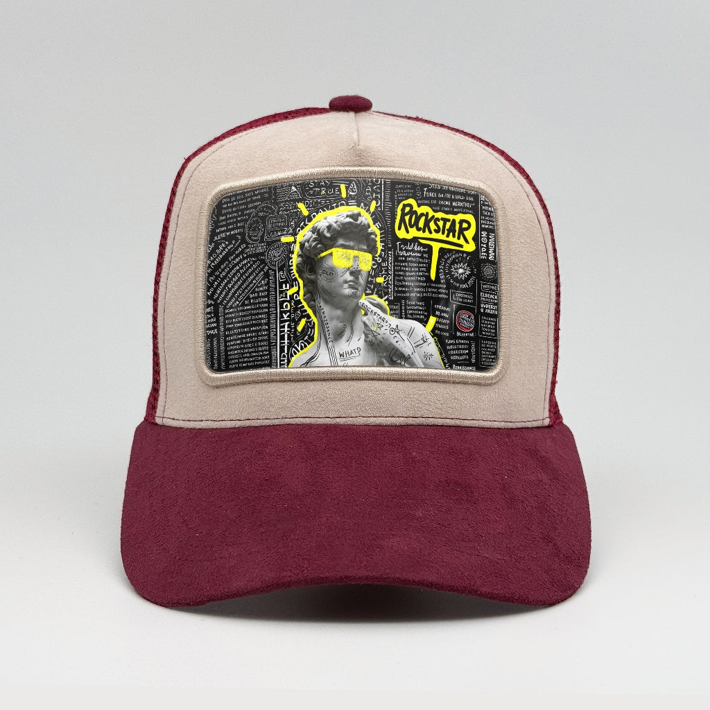 Rockstar David on the Faluröd Suede Trucker