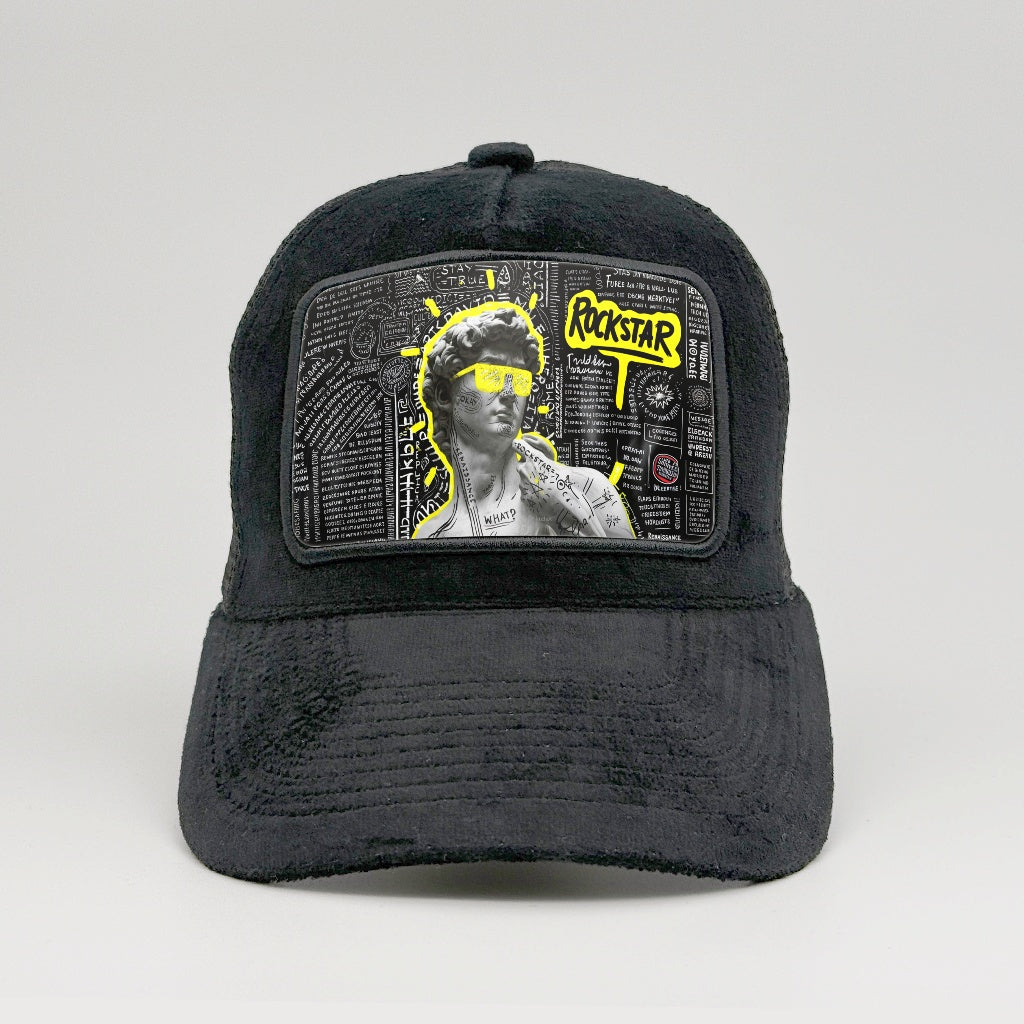Rockstar David on the Midnatt Velvet Trucker