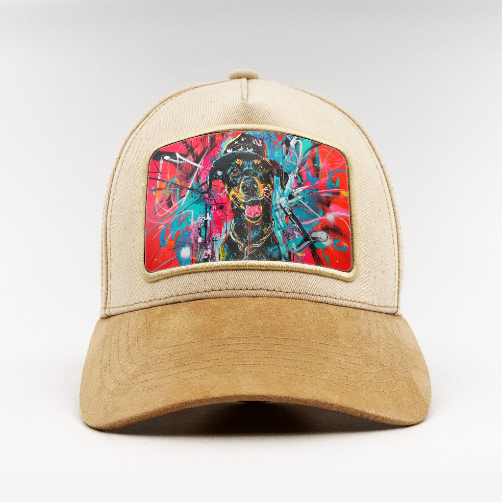 Urban Pup - Graffiti on the Björk Suede Classic