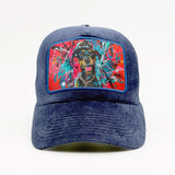 Urban Pup - Graffiti on the Fjord Velvet Trucker