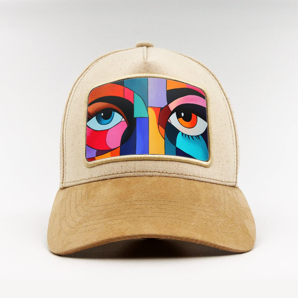 Abstract eyes on the Björk Suede Classic