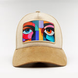 Abstract eyes on the Björk Suede Classic