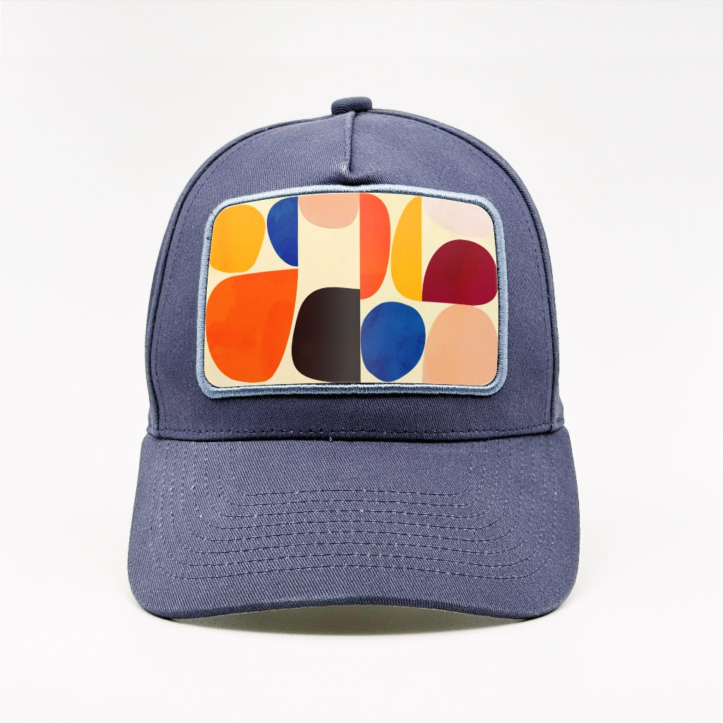 Bauhaus - Living Shapes on the Marinblå Cotton Classic