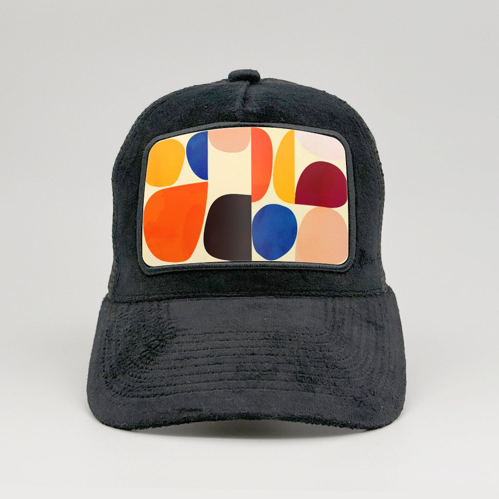 Bauhaus - Living Shapes on the Midnatt Velvet Trucker