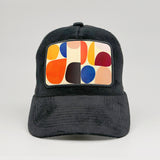 Bauhaus - Living Shapes on the Midnatt Velvet Trucker