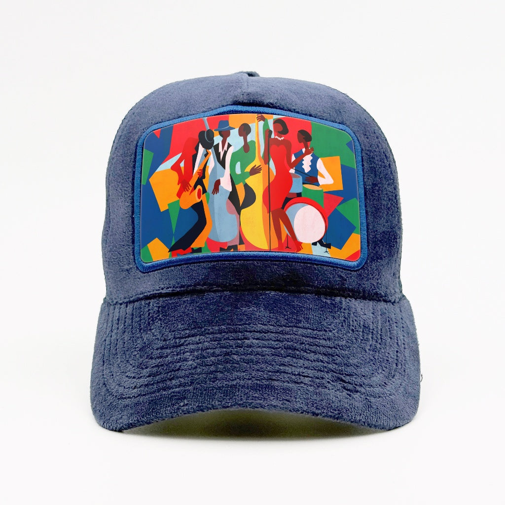 Jazz Ensemble - Rhythmic Vibrance on the Fjord Velvet Trucker