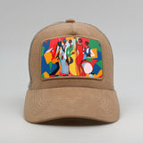 Jazz Ensemble - Rhythmic Vibrance on the Timmer Suede Trucker