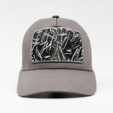 Untamed Canvas: An Abstract Grunge Study on the Aska Cotton Trucker