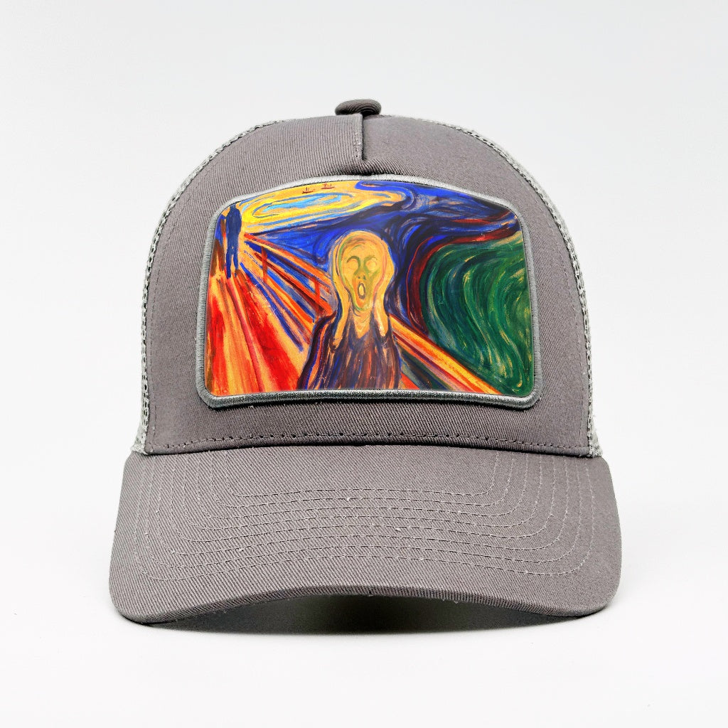 The Scream, by Munch 1910 on the Aska Cotton Trucker