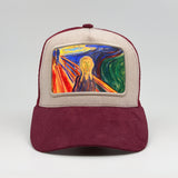 The Scream, by Munch 1910 on the Faluröd Suede Trucker