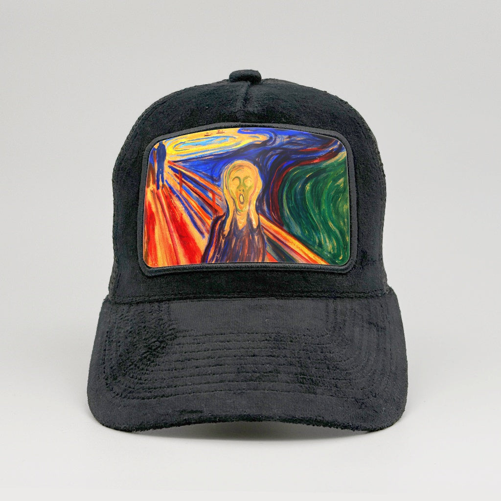 The Scream, by Munch 1910 on the Midnatt Velvet Trucker