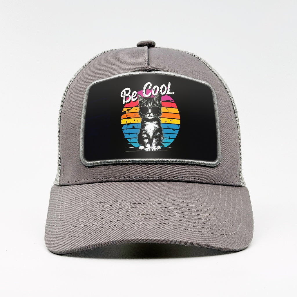 Be cool cat on the Aska Cotton Trucker