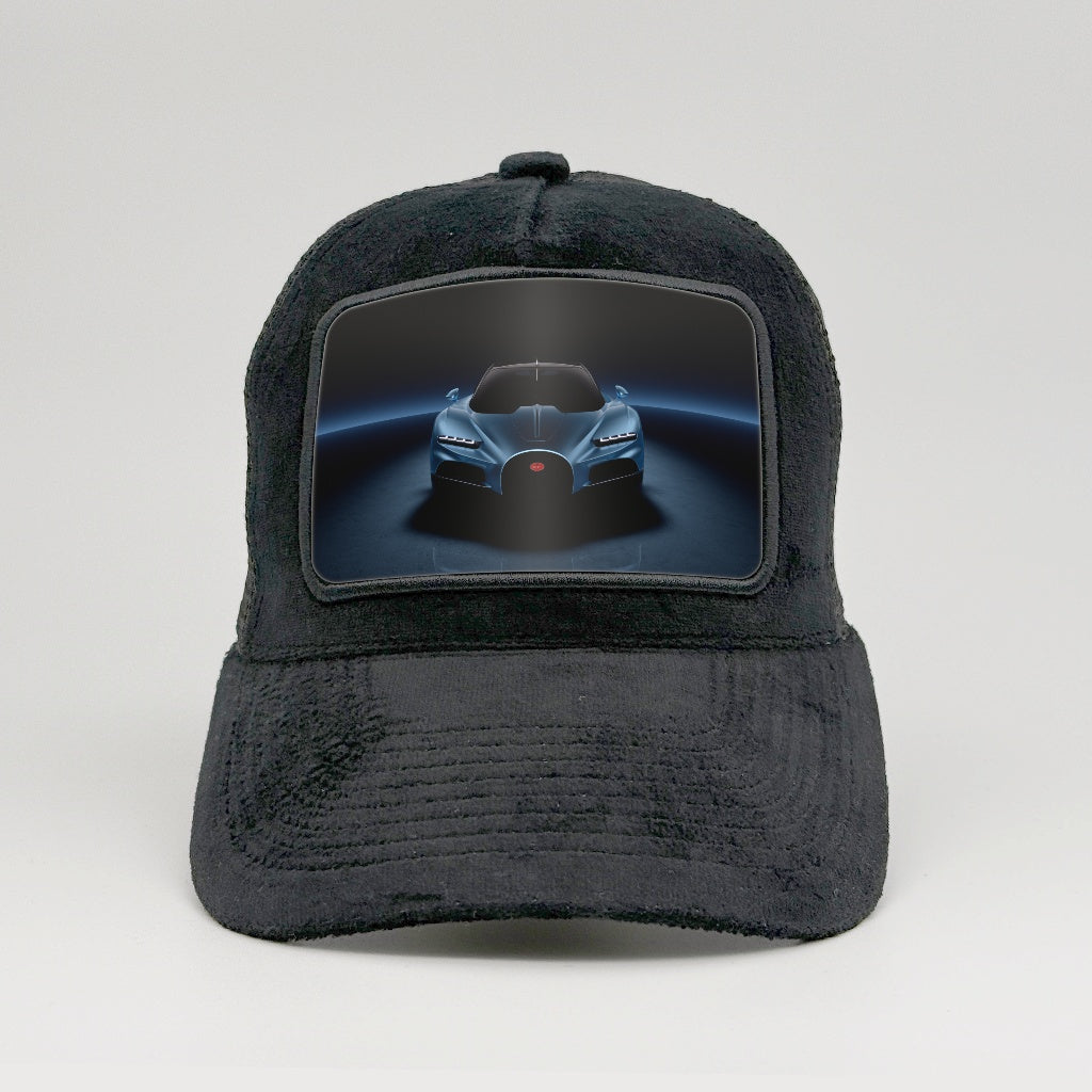 Bugatti Tourbillon on the Midnatt Velvet Trucker