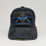 Bugatti Tourbillon on the Midnatt Velvet Trucker