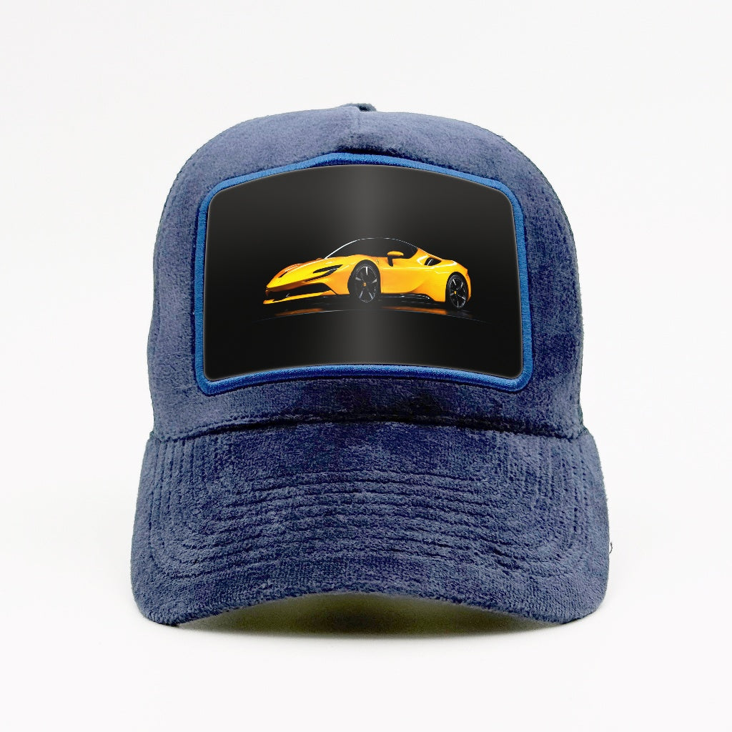 Ferrari SF90 Stradale Black on the Fjord Velvet Trucker