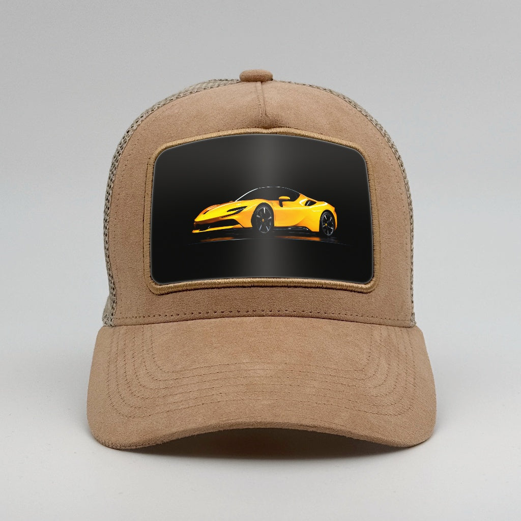 Ferrari SF90 Stradale Black on the Timmer Suede Trucker