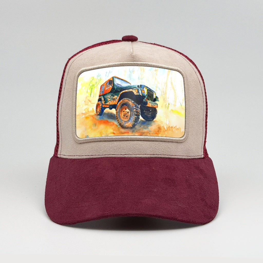 Jeep Adventure - Off-Road Journey on the Faluröd Suede Trucker