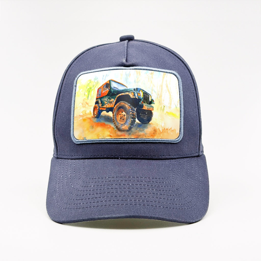 Jeep Adventure - Off-Road Journey on the Marinblå Cotton Classic