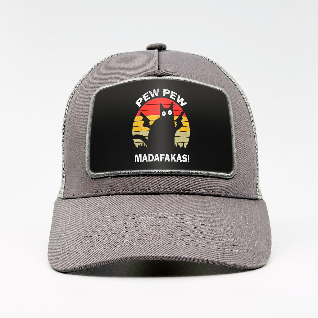 Pew Pew Madafakas - Retro Rebellion on the Aska Cotton Trucker