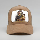 Orc Warlord’s Fury on the Timmer Suede Trucker