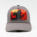Punching reaper on the Aska Cotton Trucker