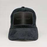 Faravahar - Zoroastrian Symbol on the Midnatt Velvet Trucker
