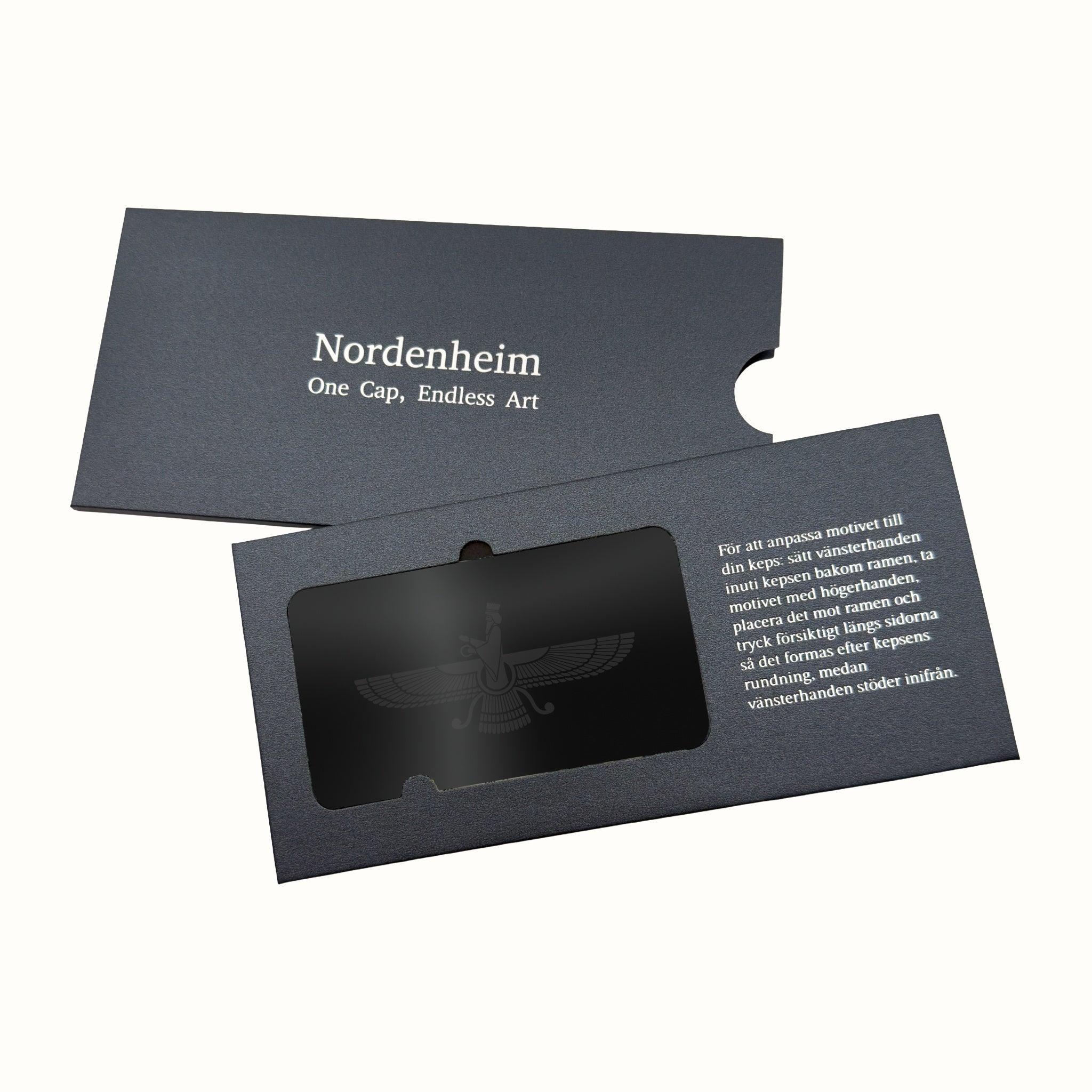 Faravahar - Zoroastrian Symbol Art Plate in its Nordenheim sleeve