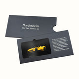 Ferrari SF90 Stradale Black Art Plate in its Nordenheim sleeve