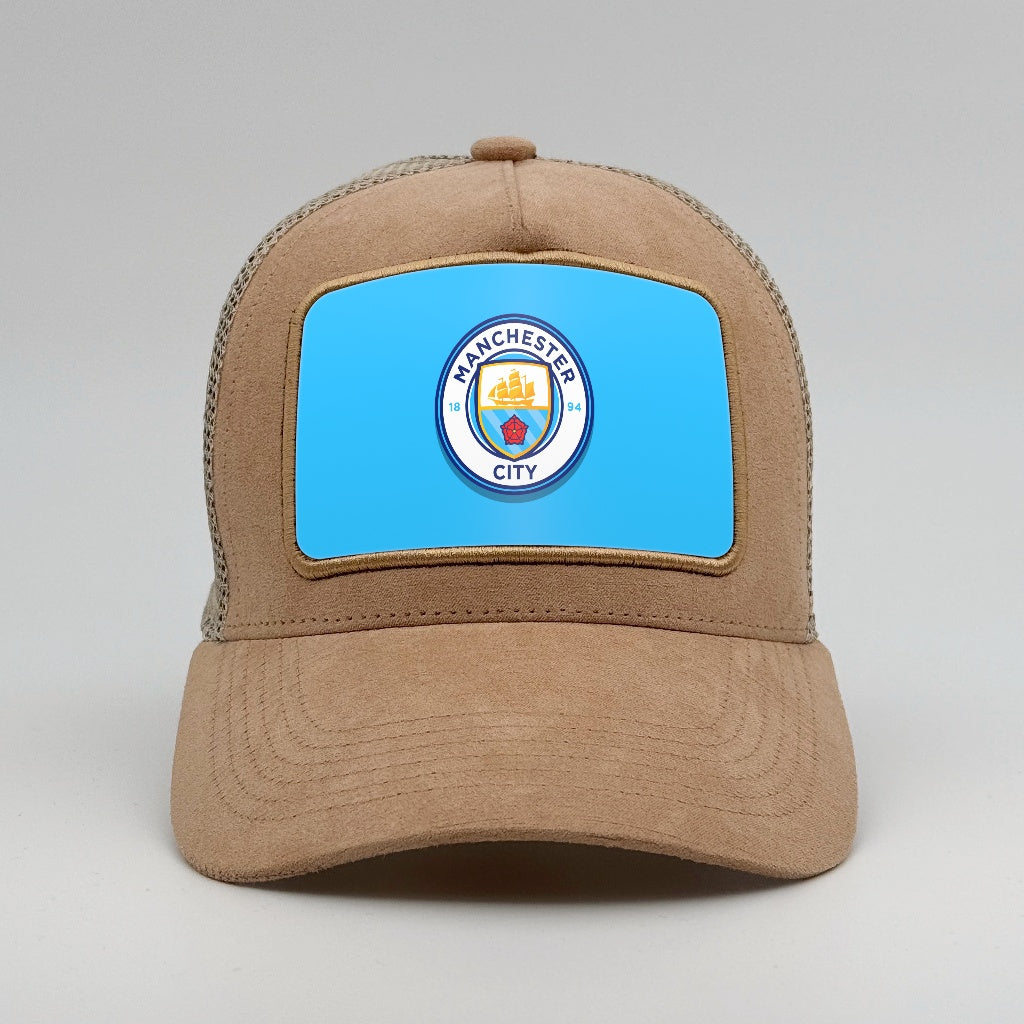 Manchester City FC on the Timmer Suede Trucker