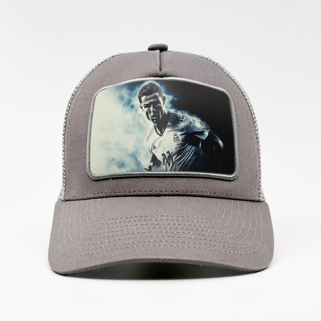 Ronaldo on the Aska Cotton Trucker