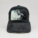 Ronaldo on the Midnatt Velvet Trucker