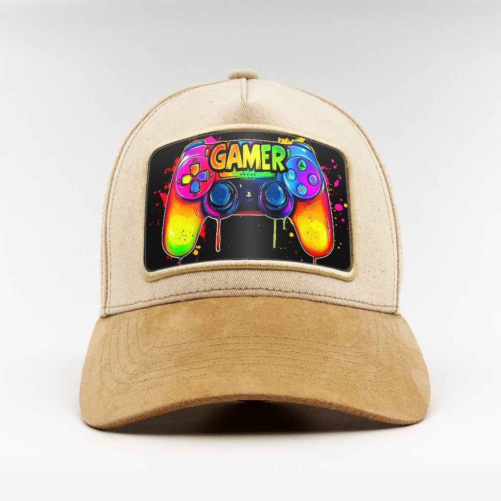 Gaming Controller on the Björk Suede Classic