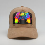 Gaming Controller on the Timmer Suede Trucker