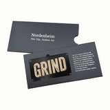GRIND Art Plate in its Nordenheim sleeve