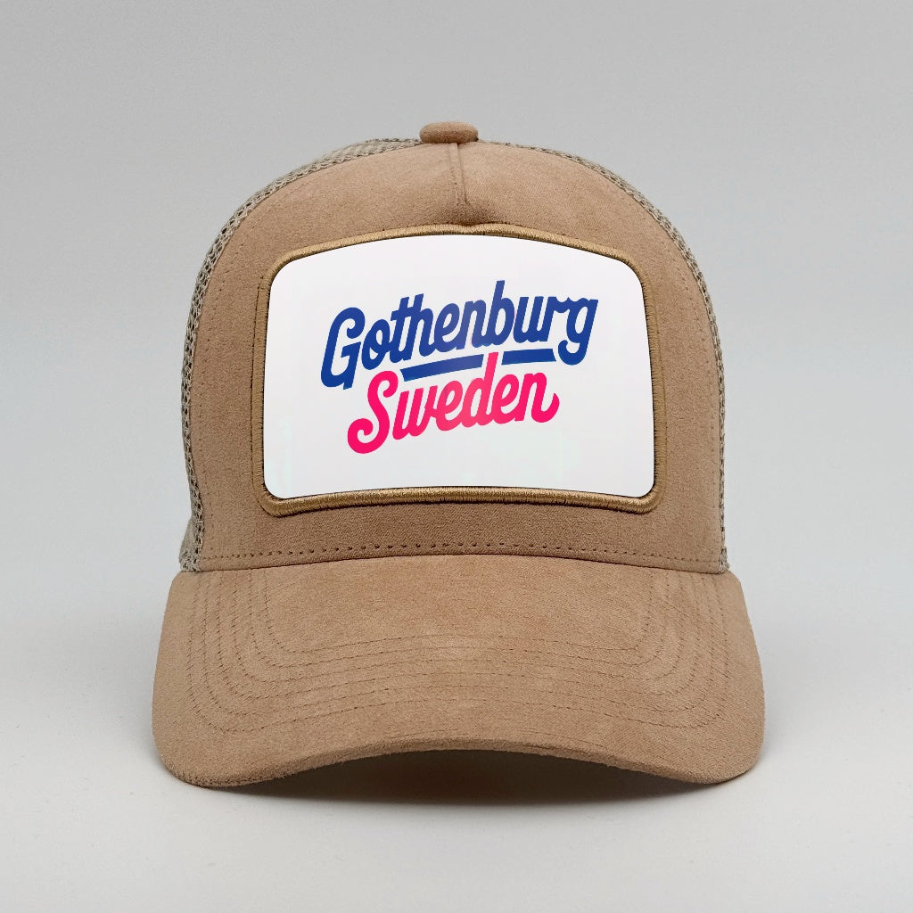 Gothenburg, Sweden on the Timmer Suede Trucker